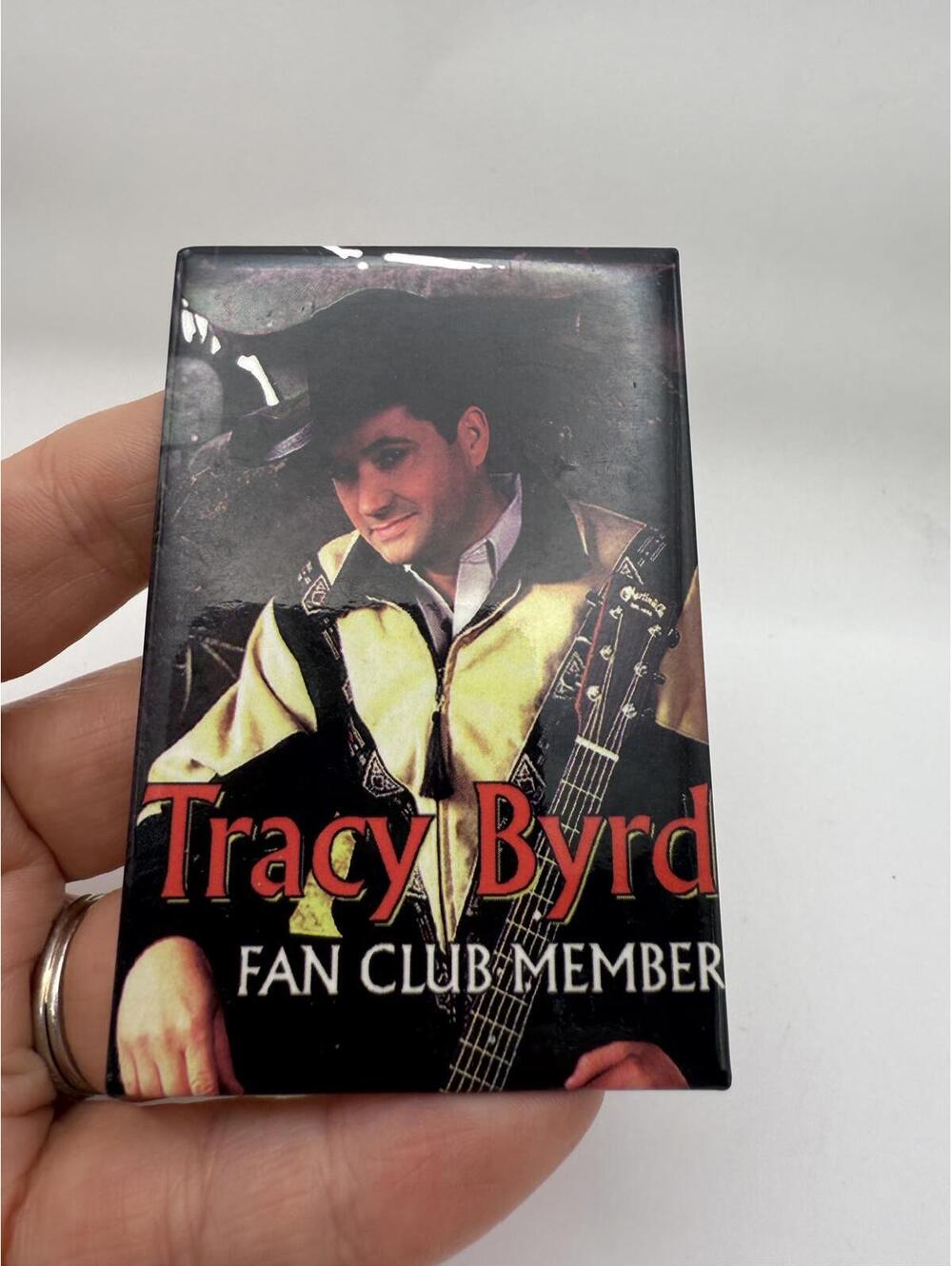 Tracy Byrd Fan Club Member Pin Badge